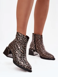 Boty na podpatku  model 219591 Step in style