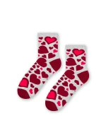 Dámské ponožky Steven art.136 Srdce