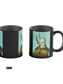 Dobrá kořist Herní kroniky Zaklínačův termální hrnek Geralt & Vincent van Gogh