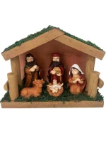 VÁNOČNÍ BETLÉM 15X6.5X11CM SASKA GARDEN