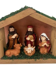 VÁNOČNÍ BETLÉM 15X6.5X11CM SASKA GARDEN