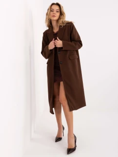 Kabát IT EN 80320.65 tmavě hnědý