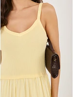 Šaty MI SK 22586.62 světle žluté