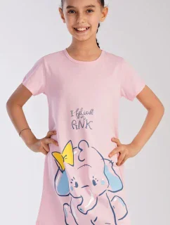 Dětská noční košile s krátkým rukávem Slon