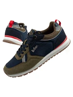 Lee Cooper sportovní obuv pánské tenisky módní pohodlné odolné námořnická modrá khaki