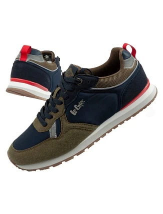 Lee Cooper sportovní obuv pánské tenisky módní pohodlné odolné námořnická modrá khaki