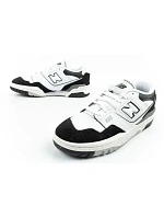 New Balance 550 sportovní boty mládež kožené tenisky módní černé bílé dětské