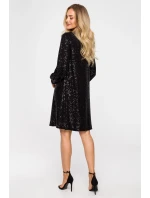 Dámské šaty M715 černé - Made Of Emotion