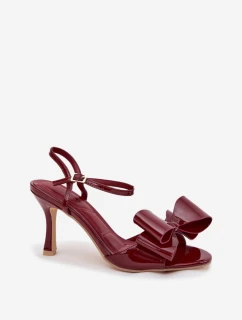 Sandály na podpatku model 222269 Step in style