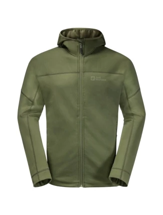 Jack Wolfskin mikina Hirschberg Hooded FZ M 1710881-4129 pánské Jack Wolfskin mikina Hirschberg Hooded FZ M 1710881-4129 pánské