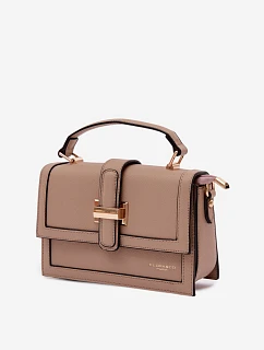 Kabelka Listonoska Tmavě Béžová Nelsera