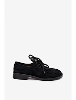 Dámské barefoot polobotky z přírodní semiše D&A CR62-3460 černé Dámské barefoot polobotky z přírodní semiše D&A CR62-3460 černé