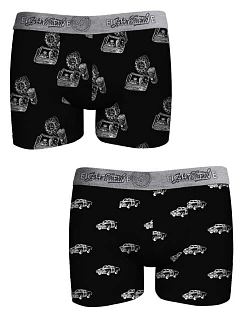 Pánské boxerky John Frank JF2BEF37 2PACK