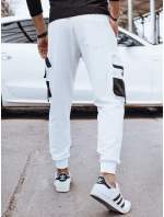 Pánské tepláky combat white FashionStreet UX4370