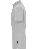 Daiber JN 1806 Pánské pracovní elastické bio polo - Solid 02.1806 grey heather Daiber JN 1806 Pánské pracovní elastické bio polo - Solid 02.1806 grey heather