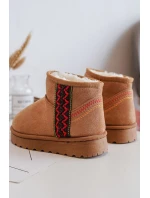 Dětské zateplené sněhule Camel Leonora