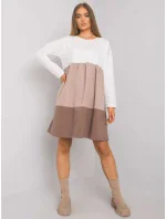 Šaty RV SK 7188.83P hnědá