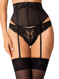 Kouzelný podvazkový pás Serena Love garter belt - Obsessive