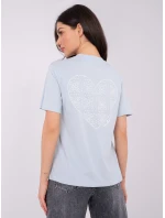 Tričko D12022M02853A světle modré