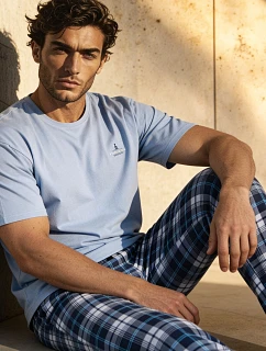 Pyžamo Cornette 134/216 Bell Rock kr/r S-2XL