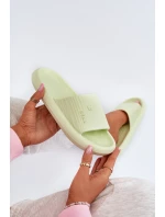 Dámské lehké zelené pěnové žabky Fenicva