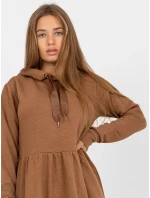 Šaty D10027C30287A6 hnědé