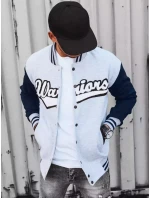 Pánská šedá mikina na zip FashionStreet BX5431