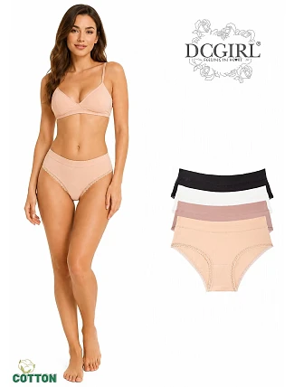 Kalhotky DC Girl 70215, bavlna A12, velikosti S–XL Kalhotky DC Girl 70215, bavlna A12, velikosti S–XL