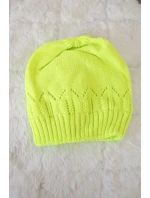 Dámská čepice Irmina K333 green neon