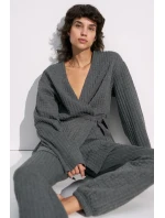 Cozy Comfort Robe Top Quilted - GRAY - TRIUMPH GRAY - TRIUMPH Cozy Comfort Robe Top Quilted - GRAY - TRIUMPH GRAY - TRIUMPH