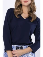 Pyžamo Leveza 1660 Elwira 7/8 M-2XL