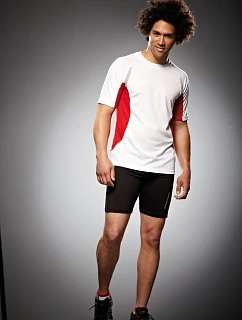 Daiber JN 391 Pánské běžecké tričko 02.0391 white/red