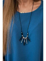 Oversized halenka s přívěskem Džíny