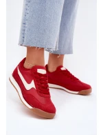 Dámské Sportovní Boty Tenisky Červené Zerina