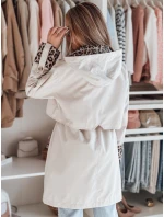 Dámská přechodná bunda PANTER bílá FashionStreet TY4802