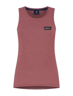 Rogelli dámské tričko bez rukávů d/b DISTANCE maroon 2XL