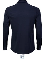 NEOBLU Balthazar Men Košile s dlouhým rukávem 24.3198 night blue