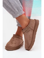 Dámské sněhule s teplou podšívkou tmavě šedé Serenne