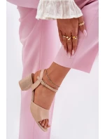 Sandály na podpatku  model 213011 Step in style