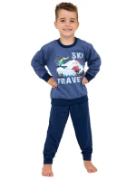 Chlapecké pyžamo 477/158 Ski - CORNETTE Chlapecké pyžamo 477/158 Ski - CORNETTE