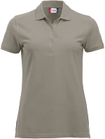 Clique Classic Marion S/S Dámské piqué polo z těžké bavlny 67.8246 silver Clique Classic Marion S/S Dámské piqué polo z těžké bavlny 67.8246 silver