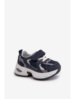 Dětské Sportovní Boty Tenisky Na Suchý Zips Modré Rulagia