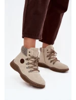 Zateplené dámské trapery Zenaya – světle béžové