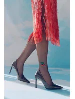 TENKÉ PUNČOCHÁČE - TŘEŠŇOVÝ VZOR