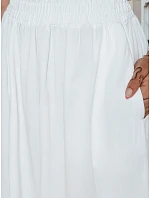 CISTAL II bavlněná sukně bílá FashionStreet CY0453