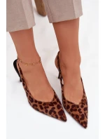Dámské lodičky na jehlovém podpatku – leopardí vzor Phelia Dámské lodičky na jehlovém podpatku – leopardí vzor Phelia