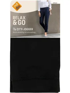 Dámské kalhoty NUR DIE CITY JOGGER PANTS - NUR DIE - černá