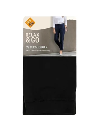 Dámské kalhoty NUR DIE CITY JOGGER PANTS - NUR DIE - černá Dámské kalhoty NUR DIE CITY JOGGER PANTS - NUR DIE - černá