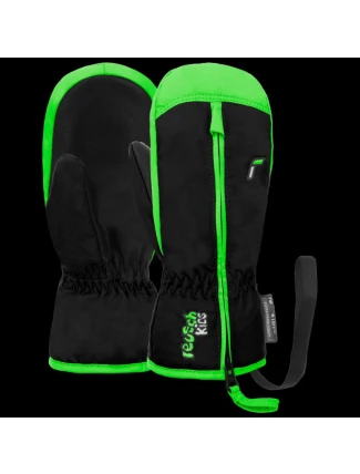 REUSCH Ben Mitten dětské zimní rukavice, zateplené, nepromokavé, černé/zelené (62/85/408/7716) REUSCH Ben Mitten dětské zimní rukavice, zateplené, nepromokavé, černé/zelené (62/85/408/7716)