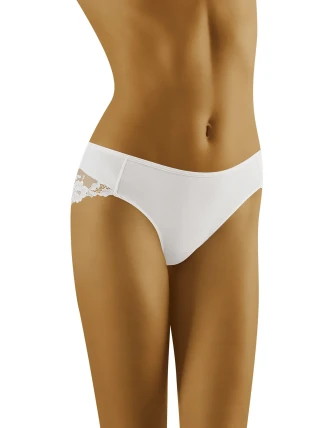 Bílé kalhotky Aria - Wol-Bar Bílé kalhotky Aria - Wol-Bar